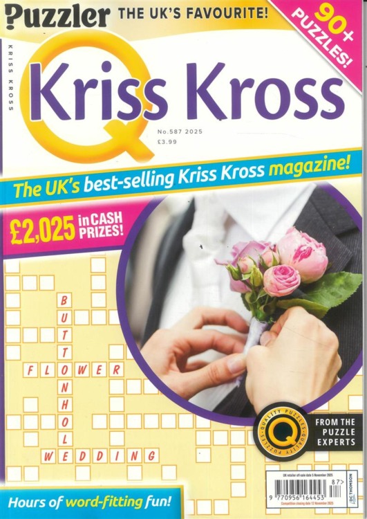 Puzzler Q Kriss Kross Magazine 587