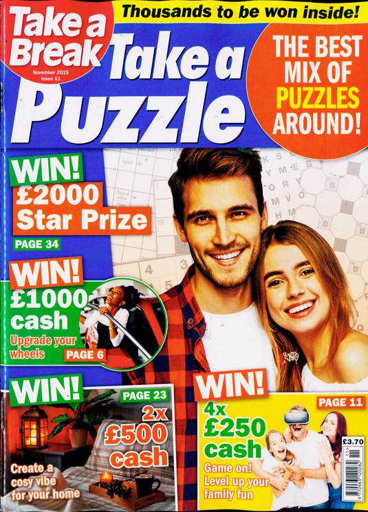 TAB Take A Puzzle Magazine Issue 11 2025