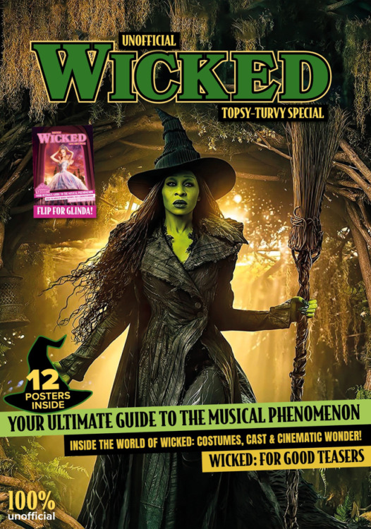 100% Unofficial Wicked Topsy-Turvy Special Magazine Elphaba Cover