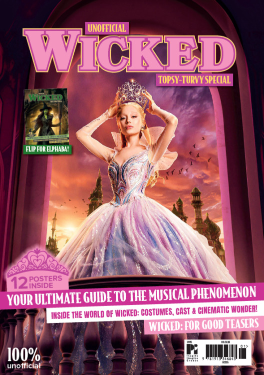 100% Unofficial Wicked Topsy-Turvy Special Magazine Glinda Cover