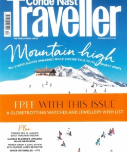Conde Nast Traveller Magazine Dec 25