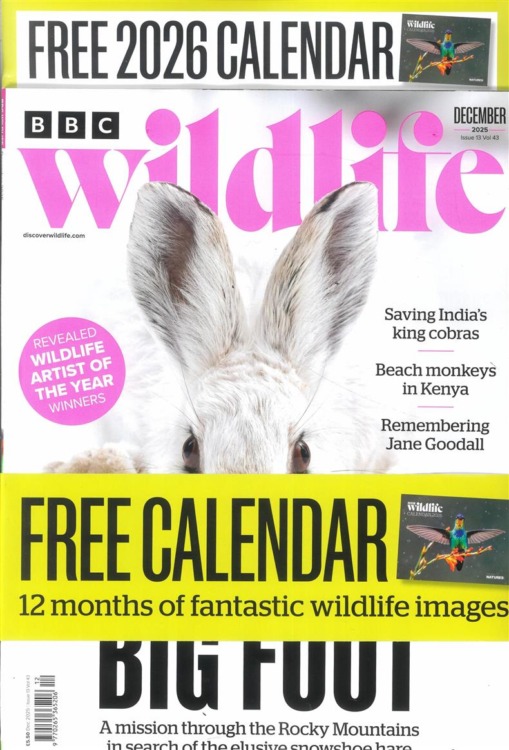 BBC Wildlife Magazine Dec 25/537