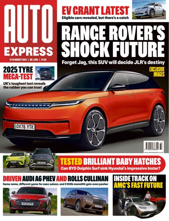 Auto Express Magazine 1895 13th August 2025
