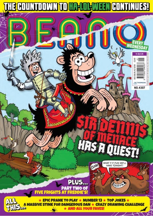 Beano Comic 11th October 2025