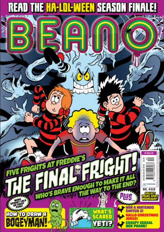 Beano Comic 1st November 2025