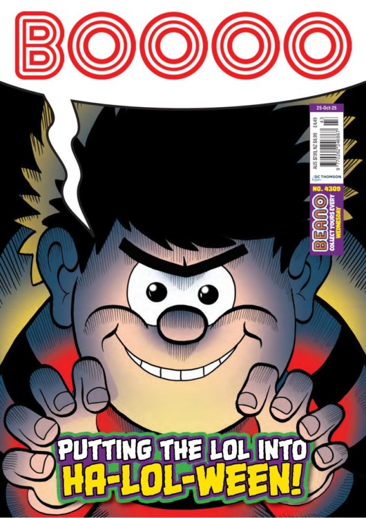 Beano Comic 25th October 2025