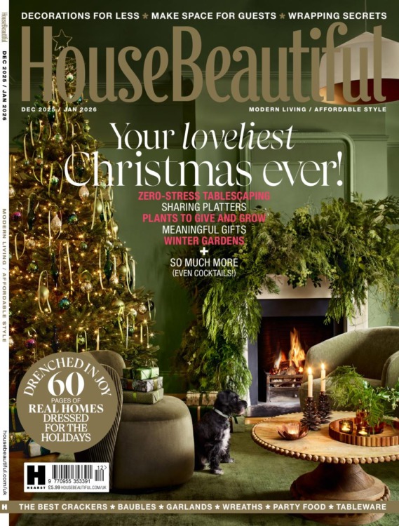 House Beautiful Magazine December/January 2026