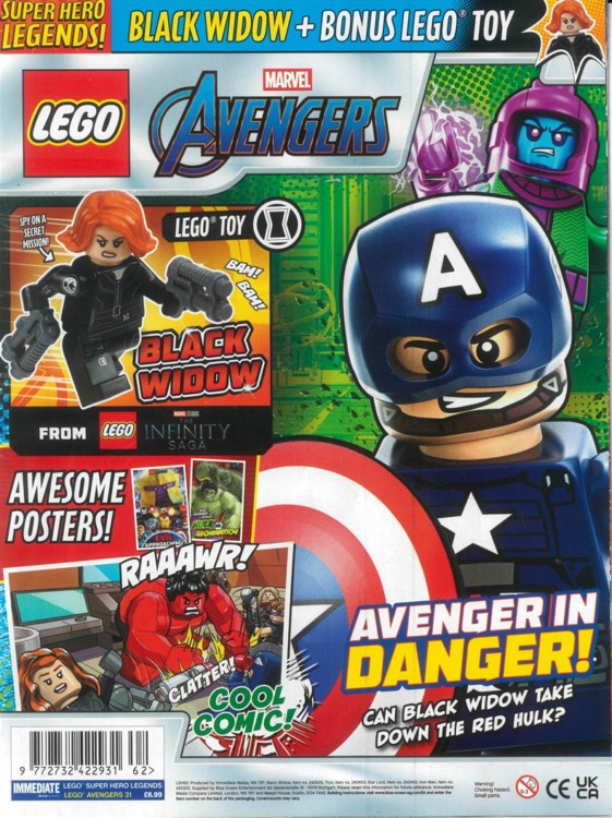 LEGO Superhero Legends Magazine Avengers31