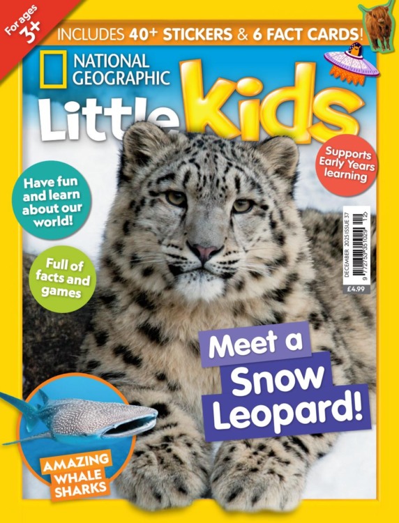 Nat Geo Little Kids Magazine December 2025
