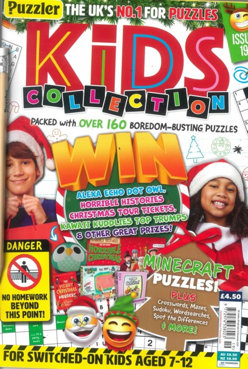 Puzzler Kids Collection Magazine Issue 19