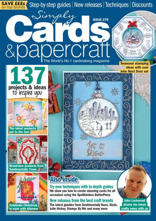 Simply Cards & Papercraft Magazine 276