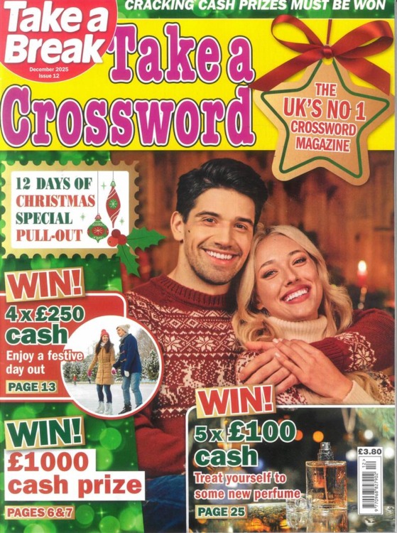TAB Take A Crossword Magazine Issue 12 2025