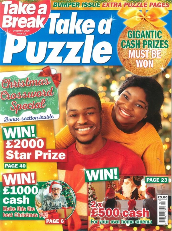 TAB Take A Puzzle Magazine Issue 12 2025