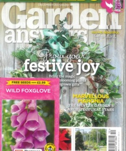 Garden Answers Magazine December 2025