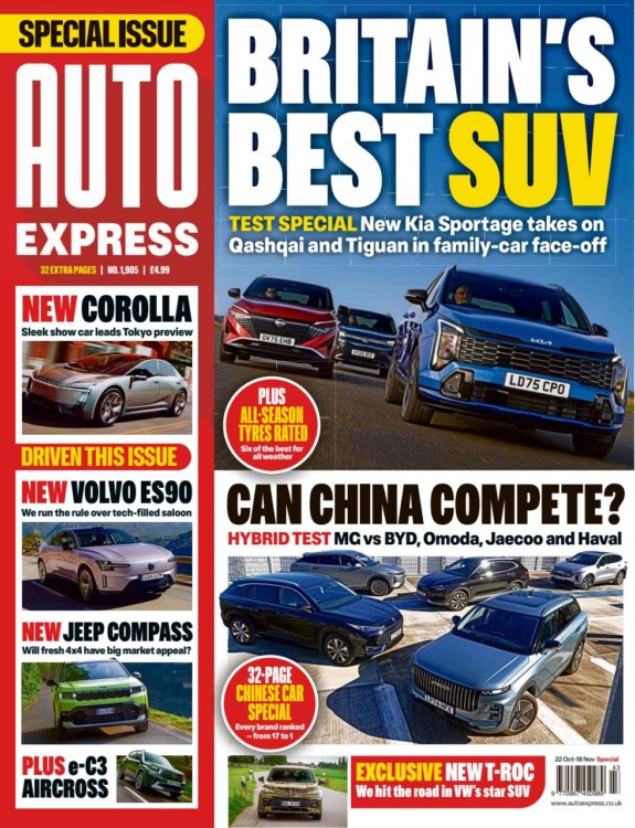 Auto Express Magazine 1905 22nd October 2025
