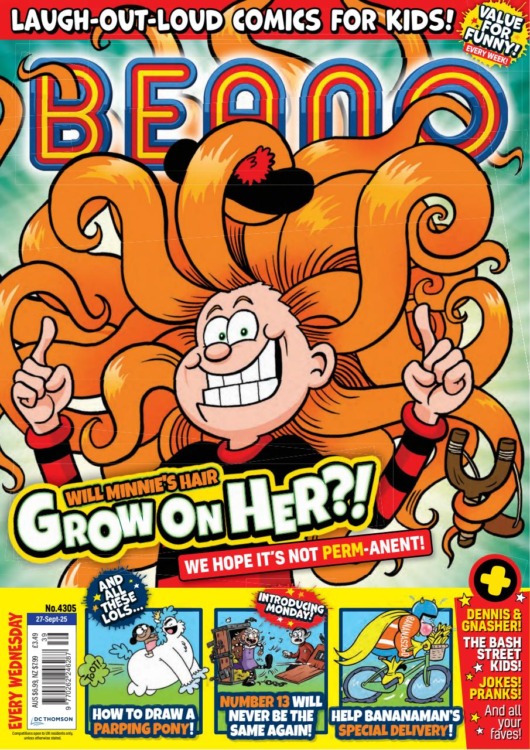 Beano Comic 27th September 2025