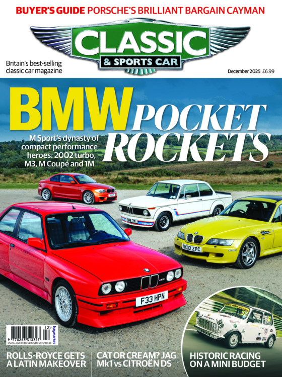 Classic & Sports Car Magazine December 2025