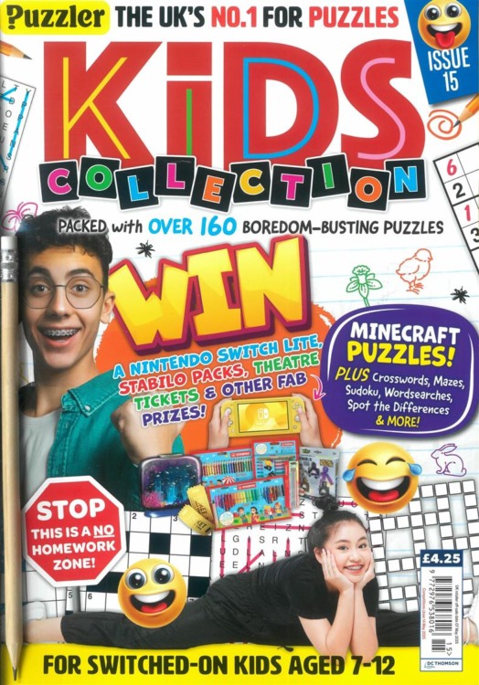 Puzzler Kids Collection Magazine Issue 15